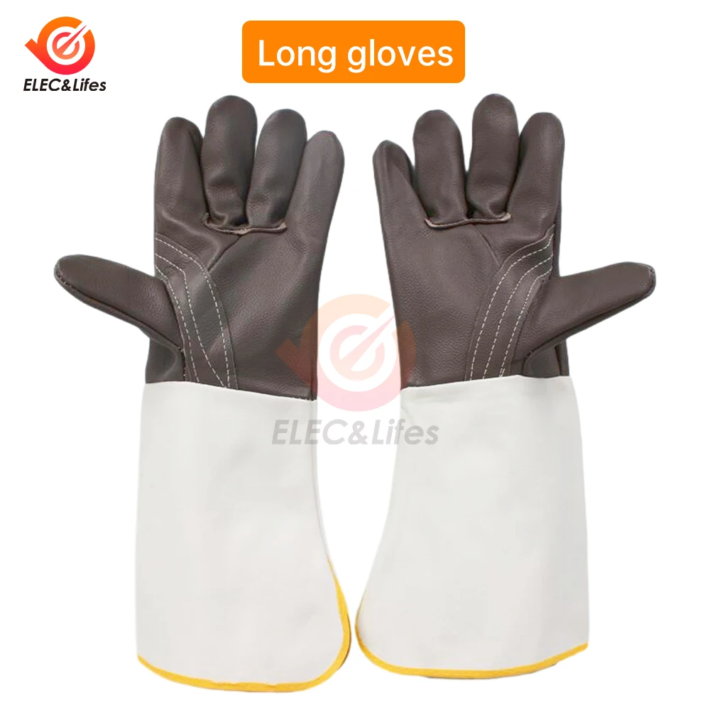Work gloves Cowhide leather workers work welding safety protection garden sports motorcycle driver wear-resistant gloves