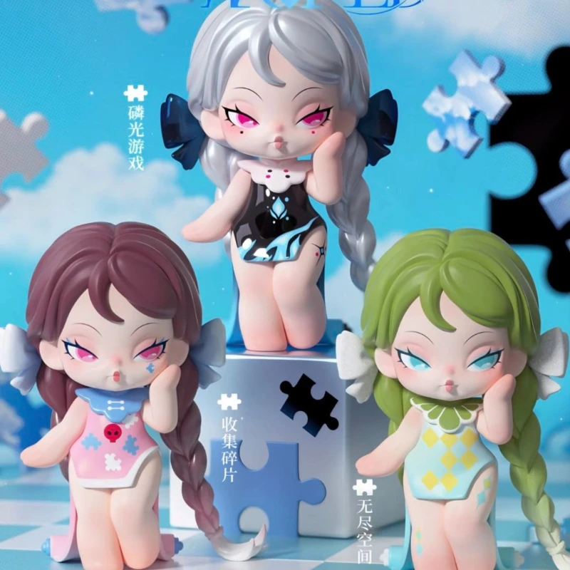 Duoduo サマーデザートライフシリーズ 女の子 フィギュア ドール 人形 Genuine DODO NAMI Virtual Realm Series Mini Blind Box Trendy