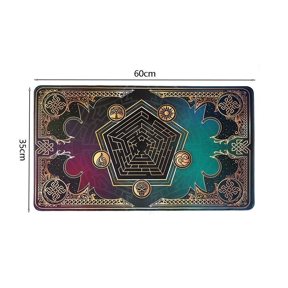 MTG Playmat Compatible for Magic The Gathering Playmat Play MTG TCG Play Mat Art Designs Accessories