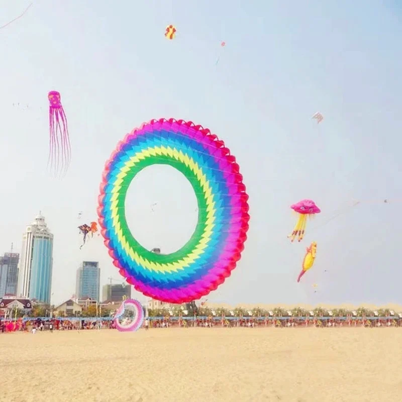 Darmowa wysyłka duży latawiec latający windsocks latawiec fabryka latawiec akcesoria spadochron profesjonalny miękki 3d kite windsurfing