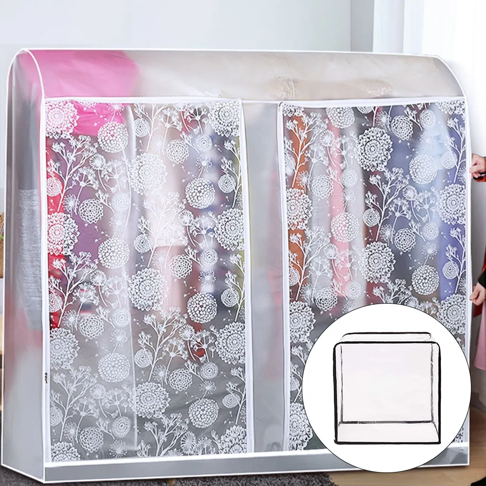 PVC Pressure Cooker Cover Transparent Dustproof Waterproof Foldable Easy Storage Portable Protective Cover for Electric Pressure