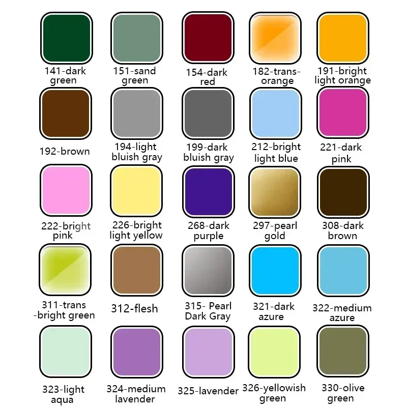 10PCS High-Tech ประกอบอนุภาค 43722 2x3 WEDGE PLATE (ขวา) Building Blocks ชุด Part IDEA DIY ของเล่นเด็กวันเกิดของ...