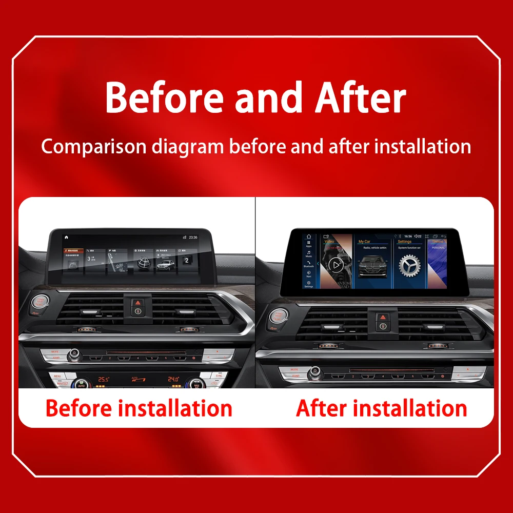 10.25 بوصة كوالكوم سنابدراجون 665 اللاسلكية CarPlay السيارات أندرويد 14 لسيارات BMW X3 G01 X4 G02 مشغل فيديو السيارة الوسائط المتعددة راديو GPS #6