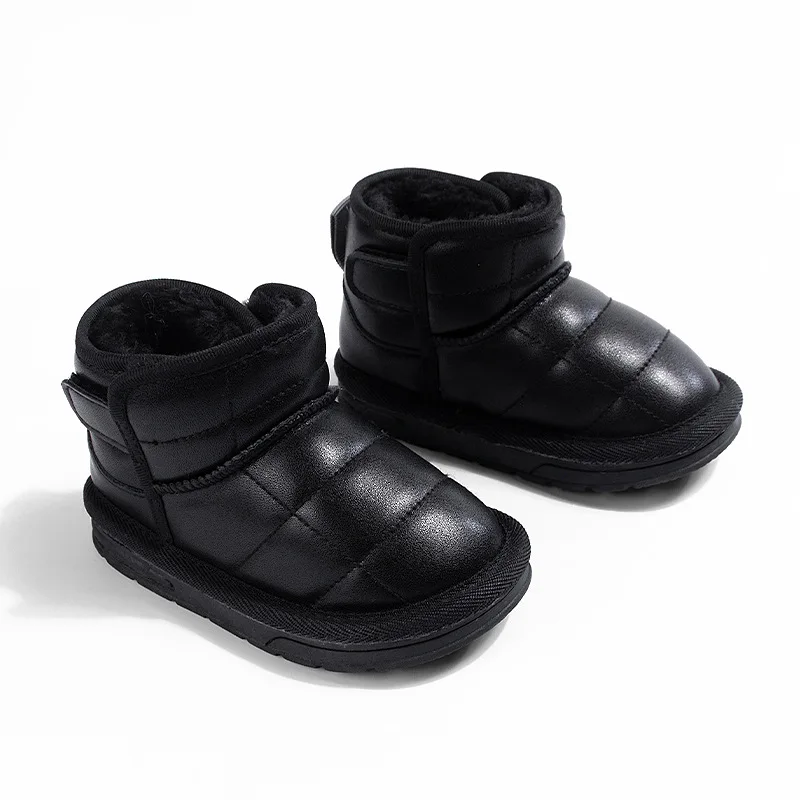 

Детские зимние ботинки, детские теплые мягкие зимние сапоги для малышей, модная качественная хлопковая обувь для мальчиков и девочек на толстом меху CSH1643