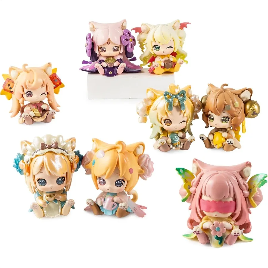 

BEEMAI Moni cat Kitten Office Series Blind Box Single Box Contains 1 Figure Cute Figures Collectibles