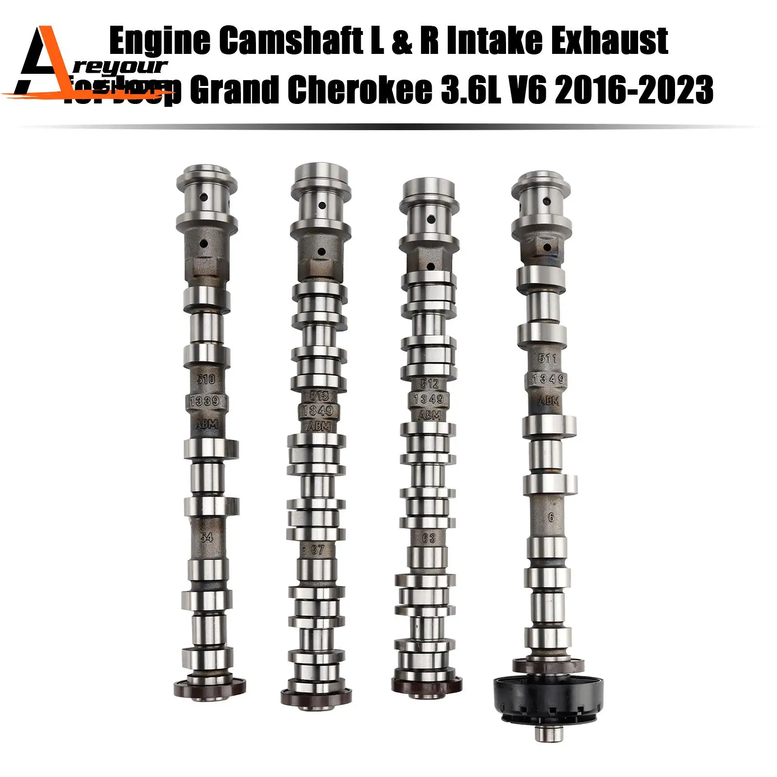 

Распределительный вал двигателя L и R на впуске и выхлоп для Jeep Grand Cherokee 3.6L V6 2016 2017 2018 2019 2020 2021 2022 2023