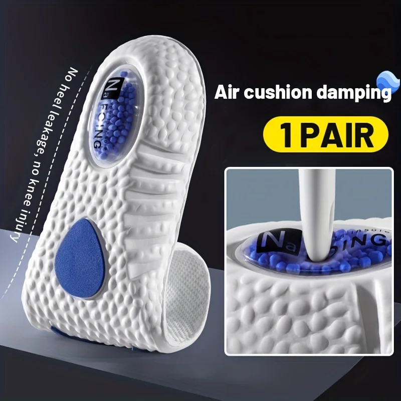 1 Pair Upgrade EVA Sports Shock Absorption Insole High Elastic Arch Support Orthopedic Shoes Pad for Men Women Feet Care image 6