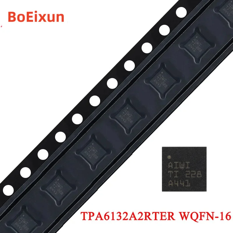 5pcs/2pc TPA6132 TPA6132A2 TPA6132A2RTER WQFN-16 WQFN16 Stereo Headphone Amplifier Chip IC Integrated Circuit