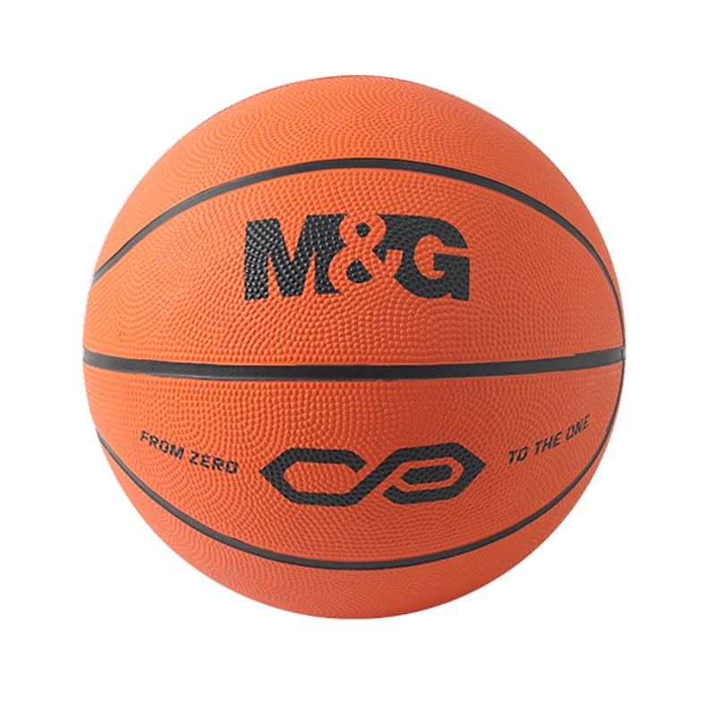 Chenguang Basketball [Beginner Level] Sports No.7 Rubber Classic Brick Basketball AST09325 Good Elasticity