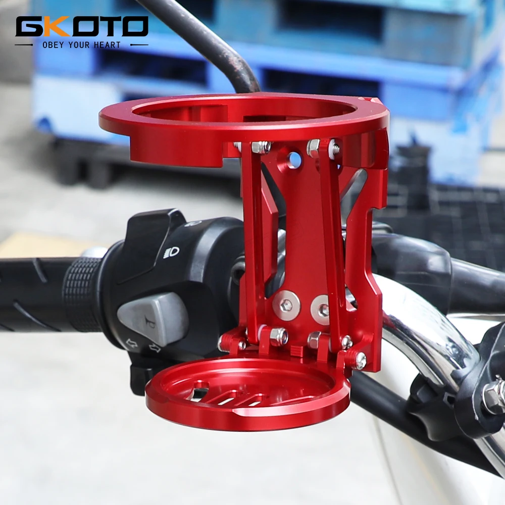 Fotografia 7: Universal Motorcycle Drink Holder, Bike Water Cup Bottle Holder, Acessórios Modificados