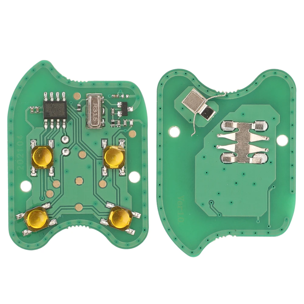 Jingyuqin 3/4 BTN مفتاح السيارة عن بعد فوب 315/433Mhz ID63 رقاقة OUCD6000022 لفورد C-ماكس حافة الهروب التركيز لينكولن مازدا ميركوري