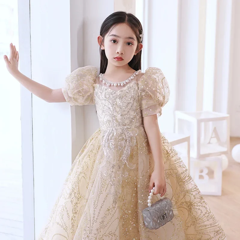 Мини-платье для девочек от 2 до 8 лет