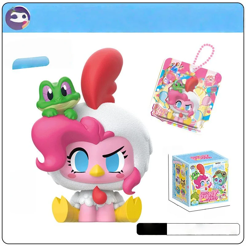 카유 정품 마이 리틀 포니 핑키 파이 애니메이션 만화 액션 피규어 블라인드 박스 컬렉션 주변 장난감 휴일 소녀 선물