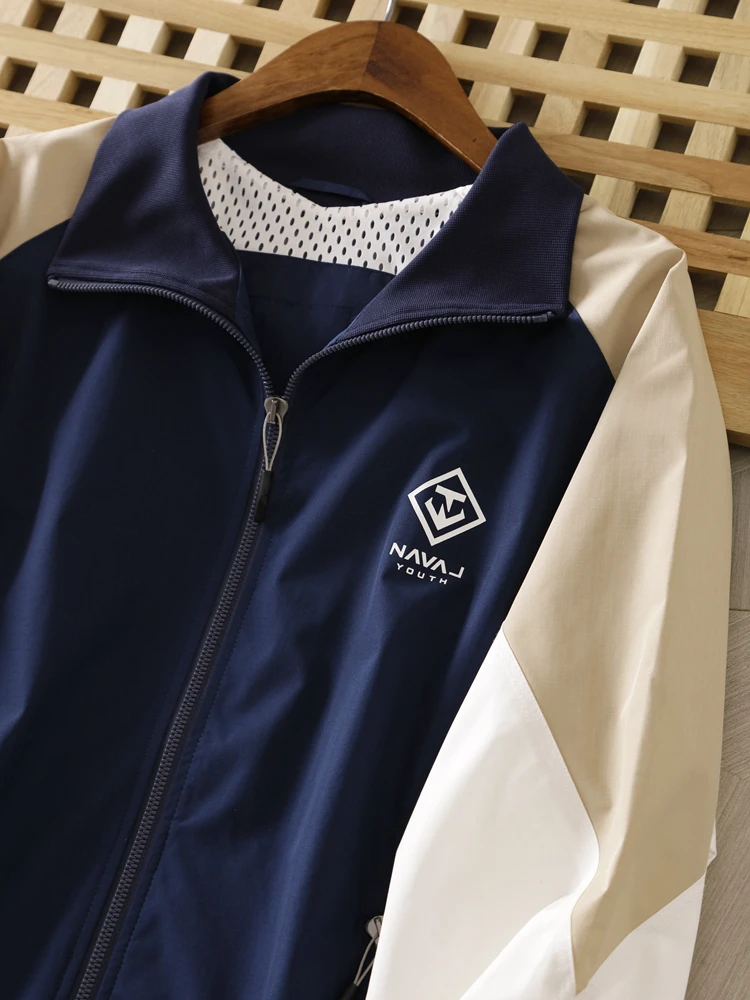 

Повседневная спортивная куртка для мужчин и женщин, весенне-осенняя универсальная верхняя одежда, модная молодежная одежда с длинной застежкой-молнией