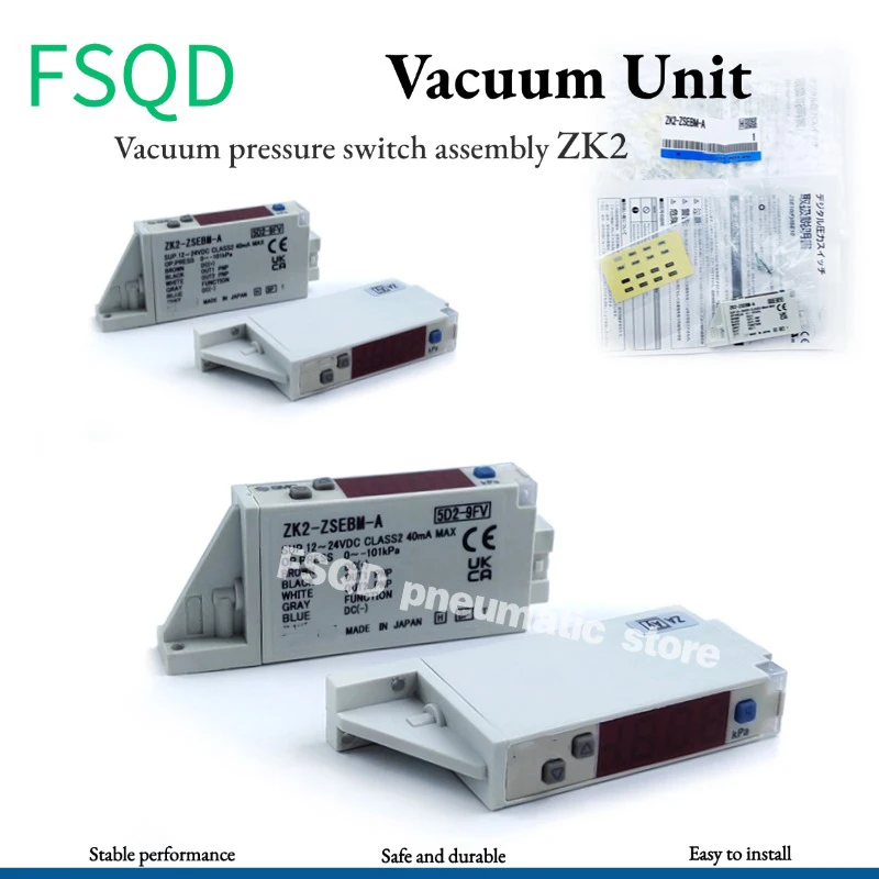 

ZK2-ZSVA-A ZK2-ZSEAM-A ZK2-ZSEA-A ZK2-ZSEB ZSEBM ZSFA ZSFAM ZSFB ZSFBM ZSVAM ZSVB ZSVBM-A FSQD Vacuum Generator ZK2 Series