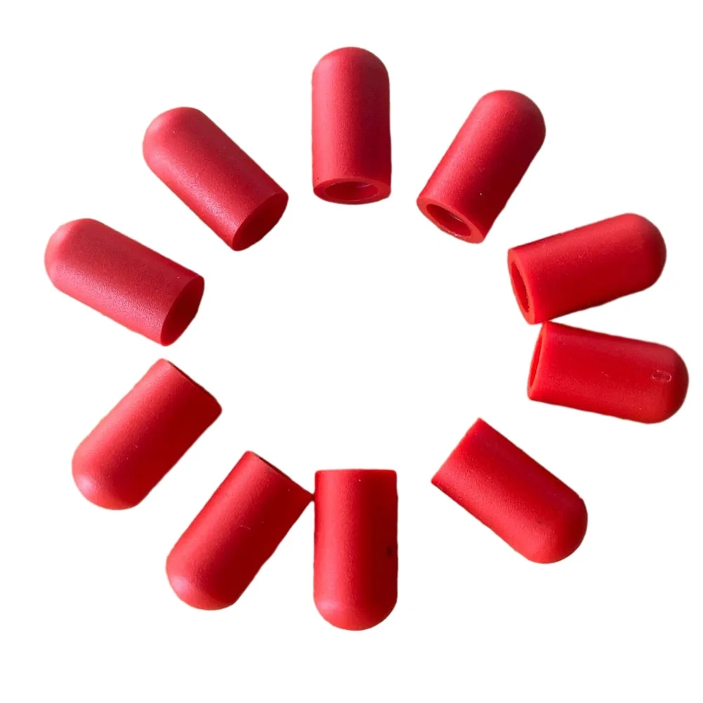 

10pcs Protective Silicone for Drumsticks to Help Reduce Volume and Provide a Stable Fit during Practice Activities