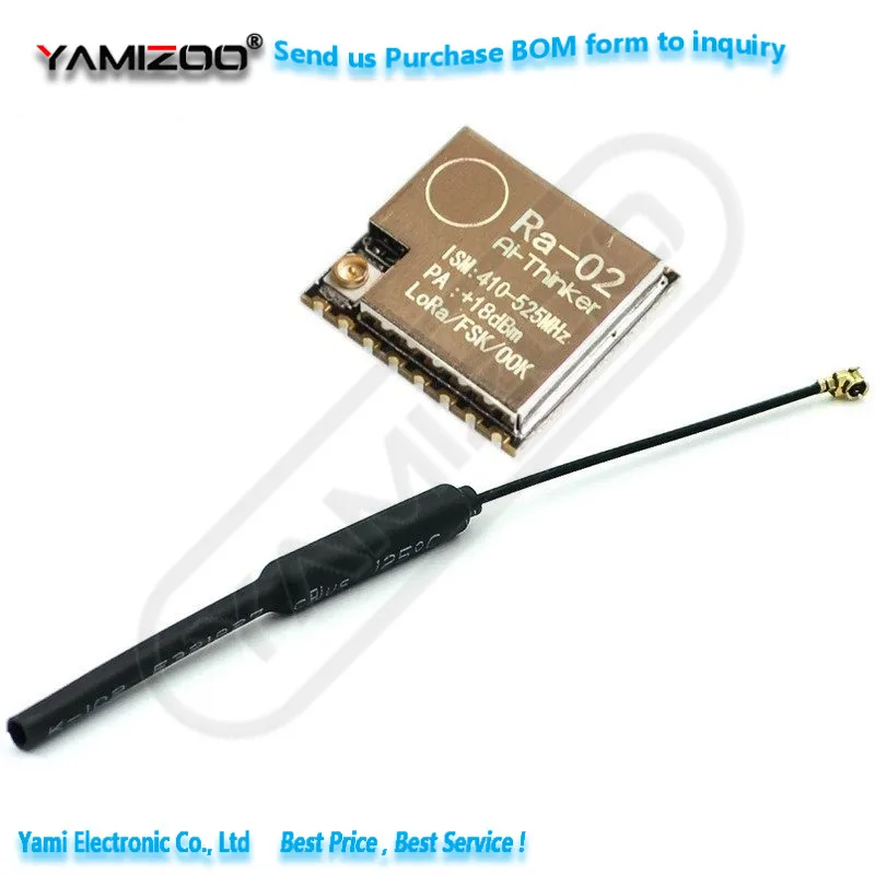 433MHZ SX1278 LoRa Modul 433M 10KM Ra-02 Drahtloses Spread-Spectrum-Übertragungsboard 2.4G IPX Antenne für Smart Home – Detail 3