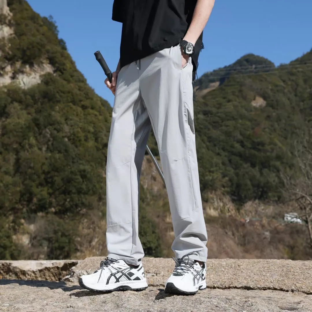 

Весенне-летние ультралегкие мягкие брюки для активного отдыха, мужские и женские, повседневные, быстросохнущие, высокоэластичные, 3D крой, модные.