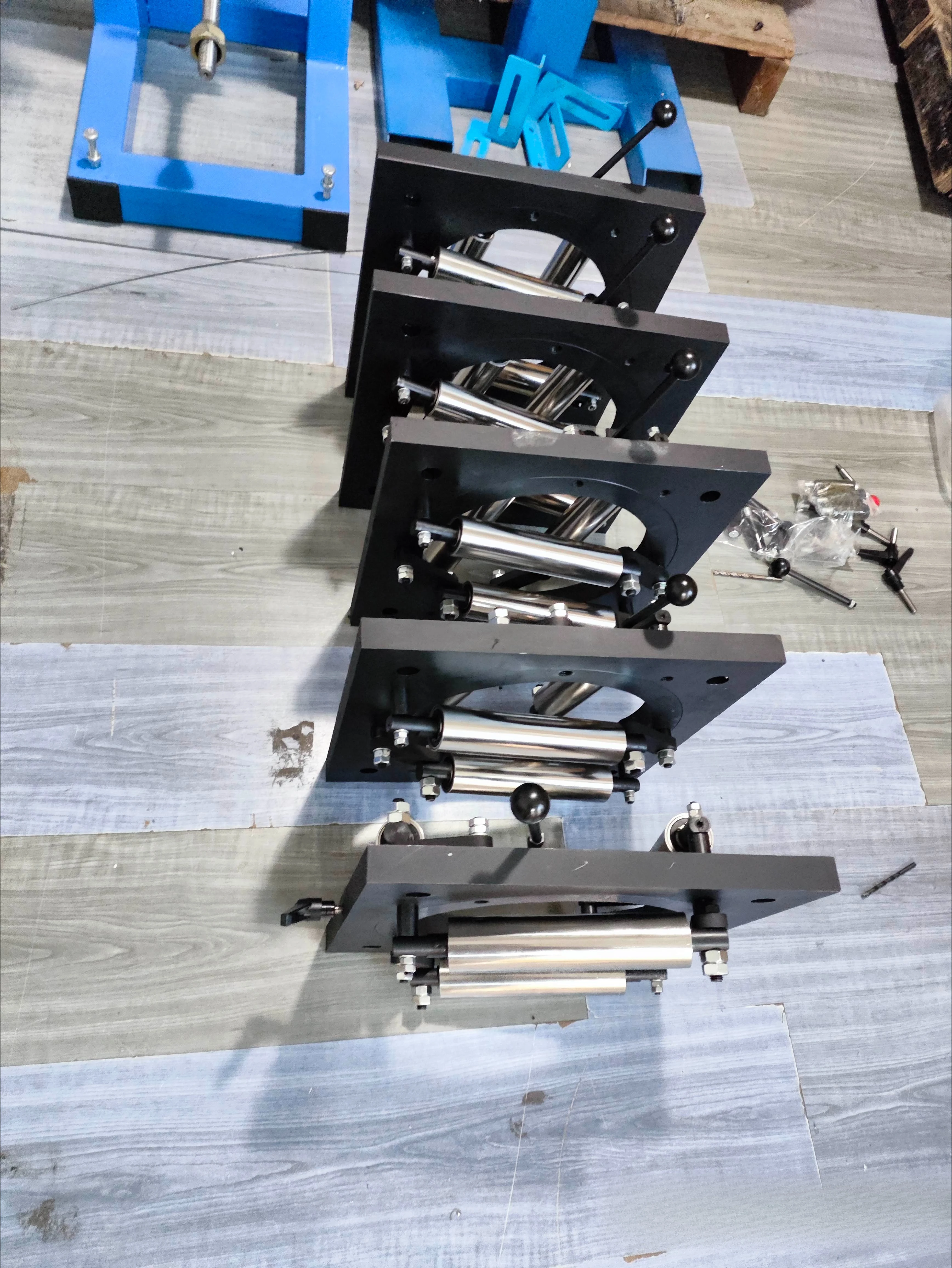 Four-Roller Cable Guide Roller for Winding Iron-Based Steel Roller GP Wire Unit Biaxial Linear Guide