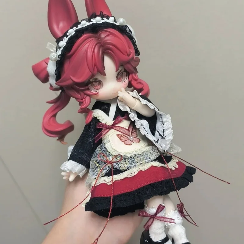 Originale Inedibile Bambola Salta Tempo Lunare Bunny Baby Serie 1/12 Bjd Cieco Scatola Mobile Action Figurine Ornamento Scatola Misteriosa Regalo