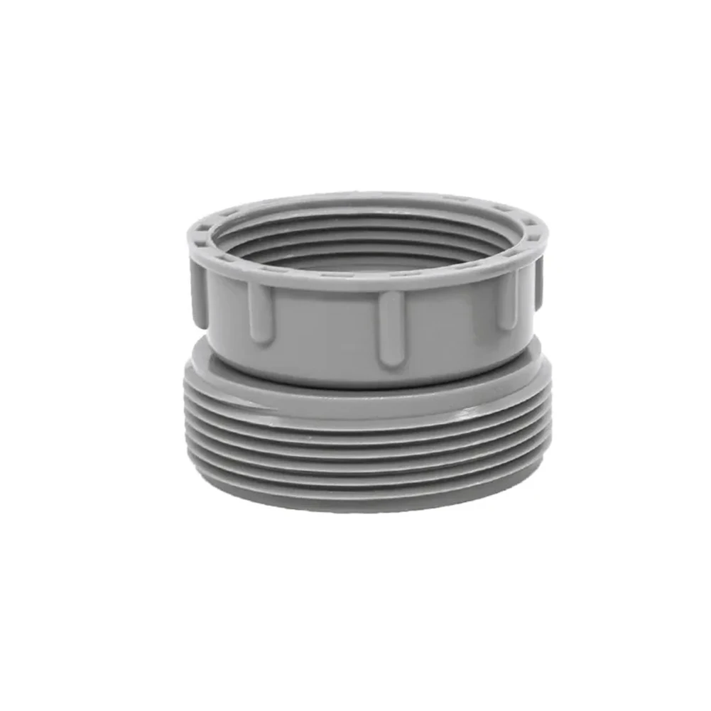 Plastic Kitchen Sink Drain Pipe Adapter Reducer 45mm To 58mm Grey Floor Drain Connector For Waste Disposal Plumbing Fittings