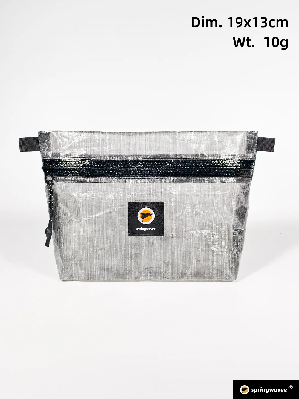 Lightweight Waterproof Dyneema Storage Bag for Hiking And Camping Unisex Square Bag with Zipper Closure Outdoor Travel Gear