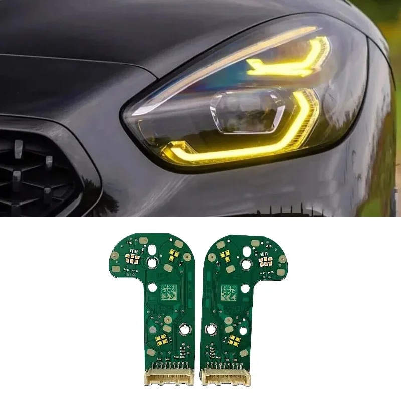 Yellow Angel Eye DRL Boards for 2019 2020 2021 2022 2023 2024 BMW Z4 G29 LED Headlight Daytime Running Light Turn signal Module