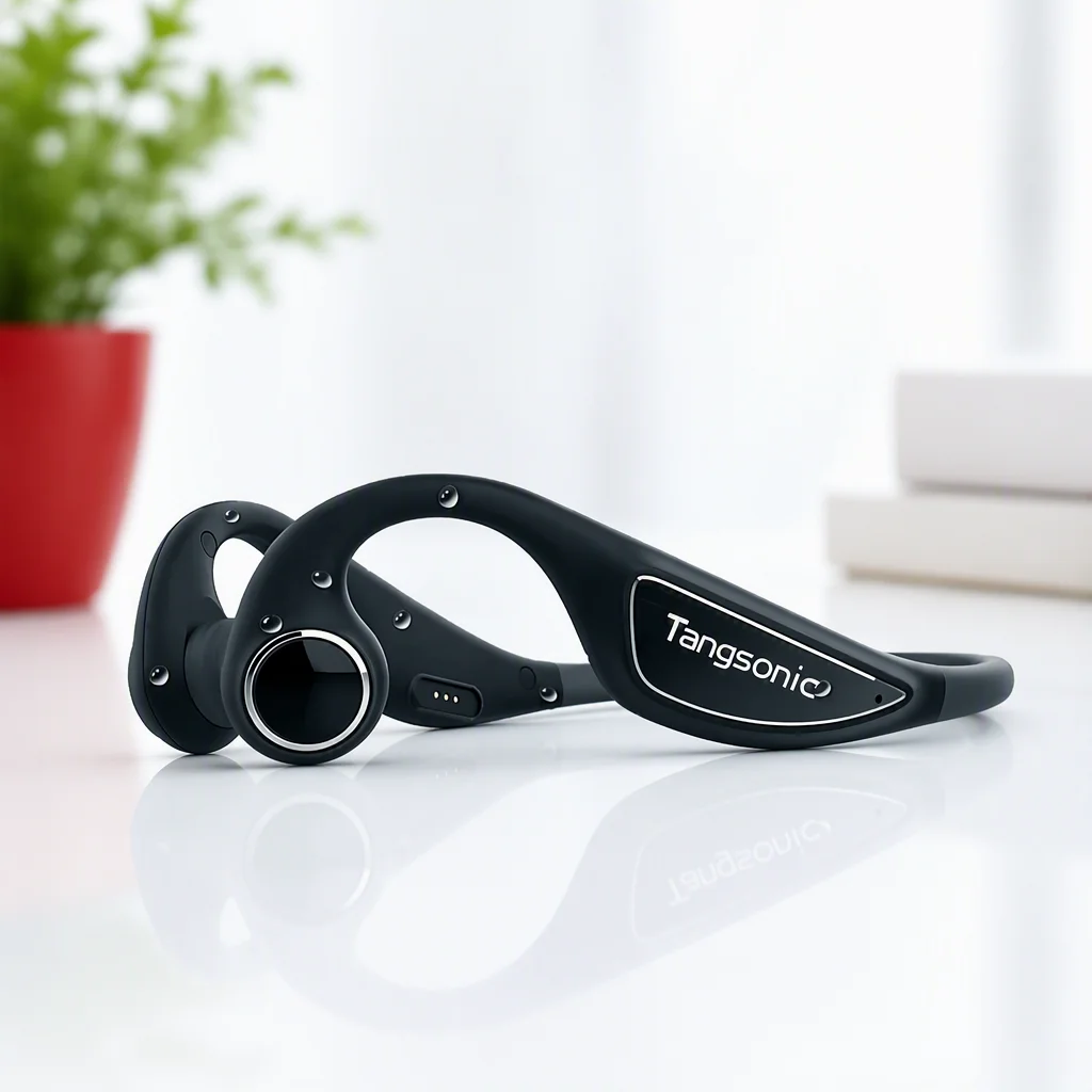 Bestnews A100 Custom 16 Channels Class II Bone Conduction Hearing Aids for Seniors with Noise Cancelling Rechargeable Battery