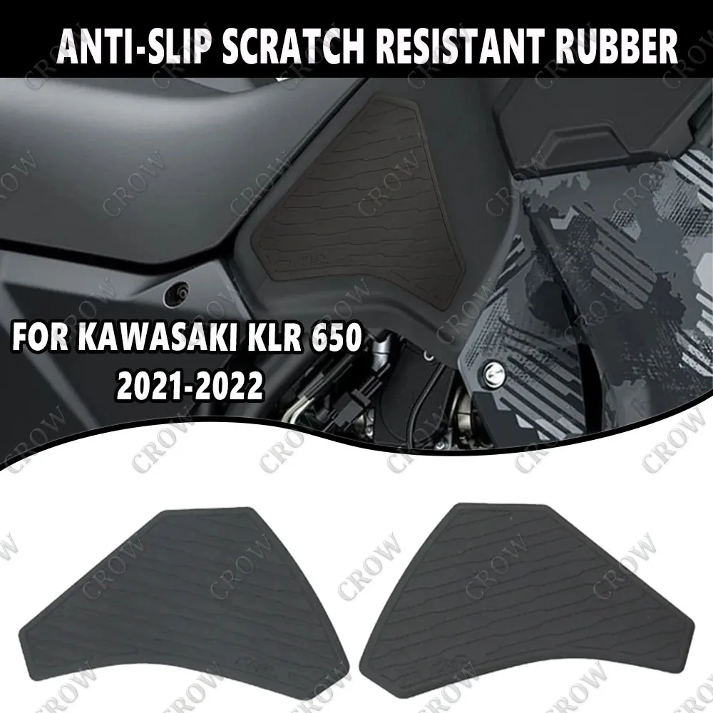 

For Kawasaki KLR650 klr 650 2021 2022 New Motorcycle Accessory Anti Slip And Scratch Resistant Rubber Fuel Tank Gasket