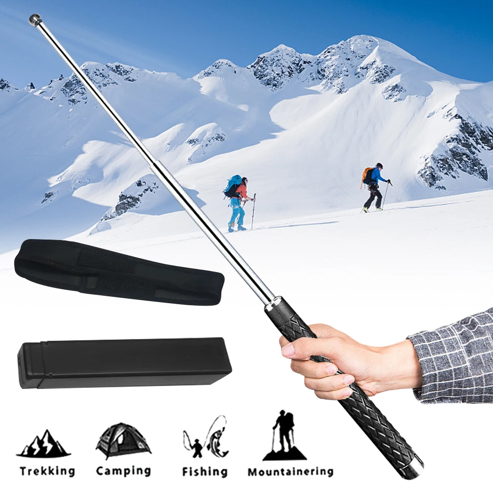Bâtons de trekking télescopiques légers, bâtons de marche pliables portables, anti-choc, pour la randonnée, l'escalade, le camping en plein air, les voyages, l'alpinisme, cadeau