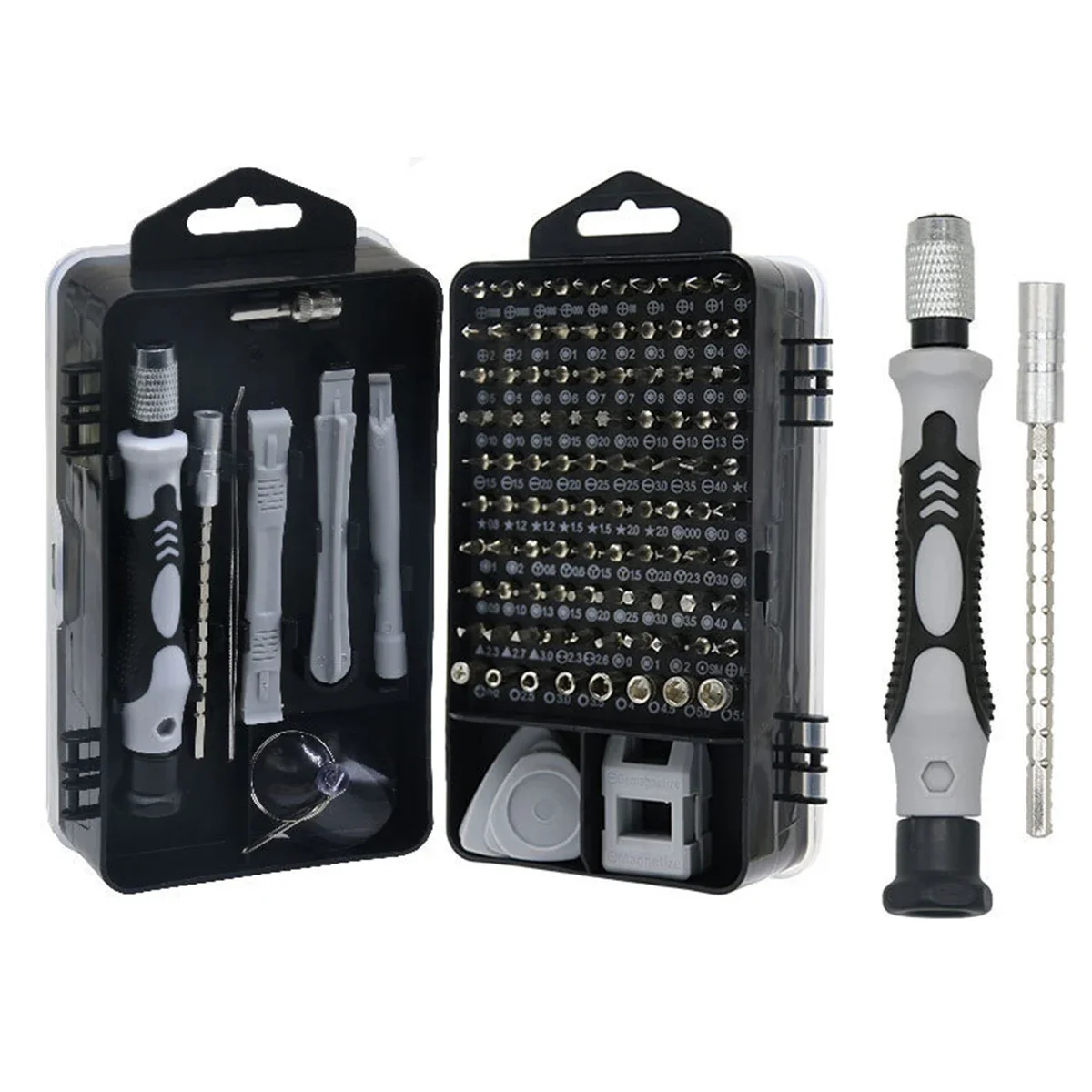 NEUER Präzisions-Schraubendreher 115-in-1-Set, multifunktionales professionelles Reparaturwerkzeug mit 98 magnetischen Magneten, geeignet für verschiedene Reparaturen