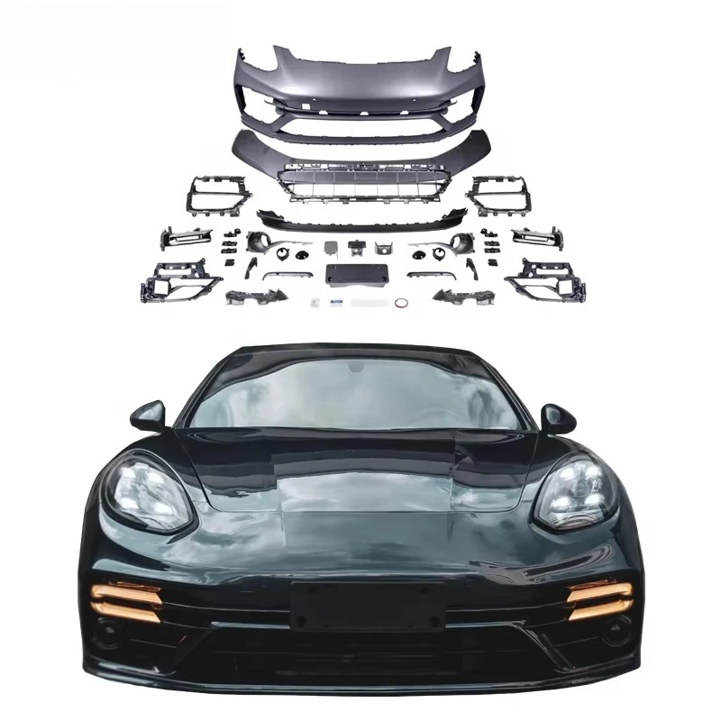 

STLF Car Front Bumper 2010-2016 970.1 970.2 Bodykit Upgrade to 2023 971 Turbos Body Kits for Porsches Panameras 970
