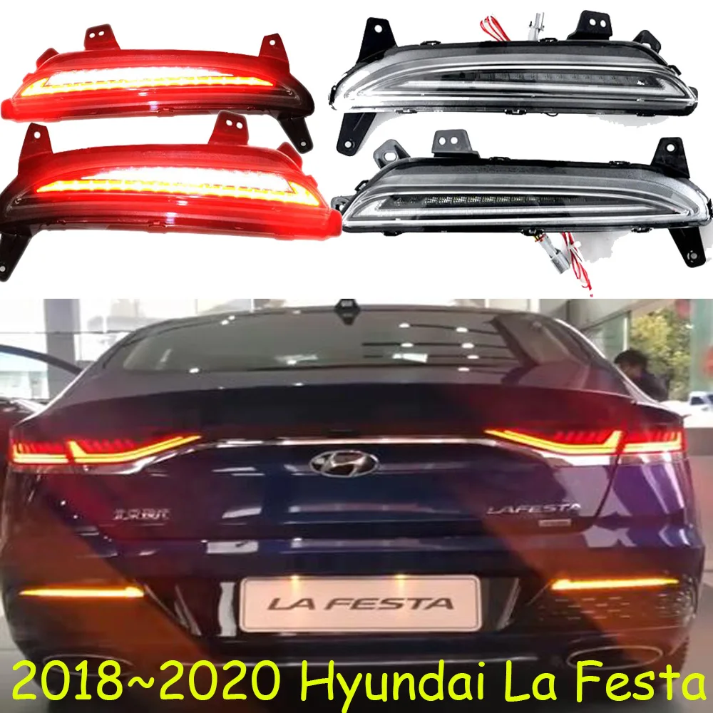 

car bupmer taillight for Hyundai La Festa rear light LED 2018~2020y car accessories taillamp La Festa rear light