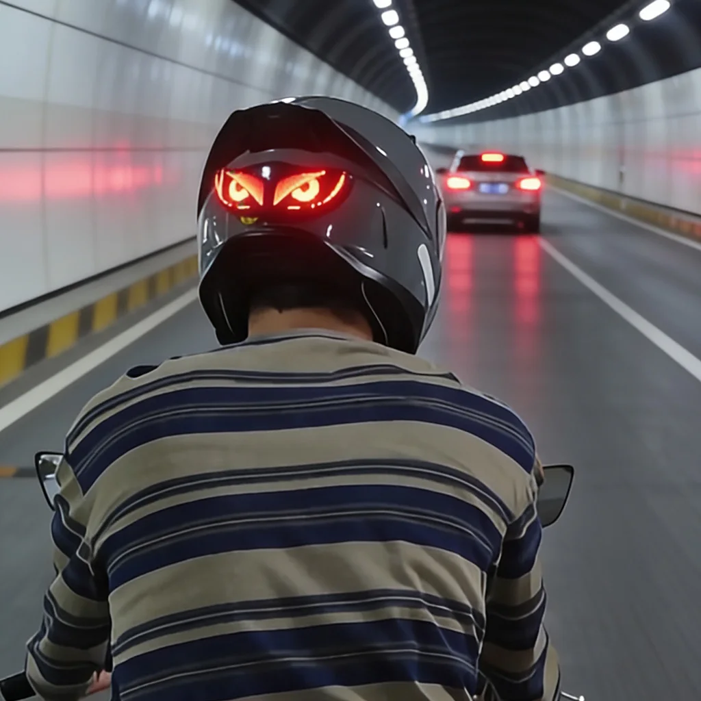 1Set Smart LED Helmet Display (Without Helmet) - for Scooter,Bicycle,Skateboard - LED Display Helmet with Customizable Patterns