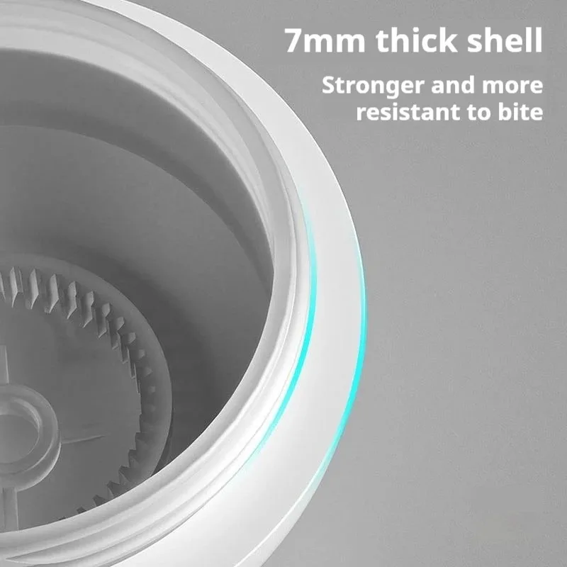 Xiaomi-pelota de juguete inteligente para perros, pelota de juguete interactiva electrónica para mascotas, USB, bola de juguete rodante que rebota automática, luces RGB, producto para gatos