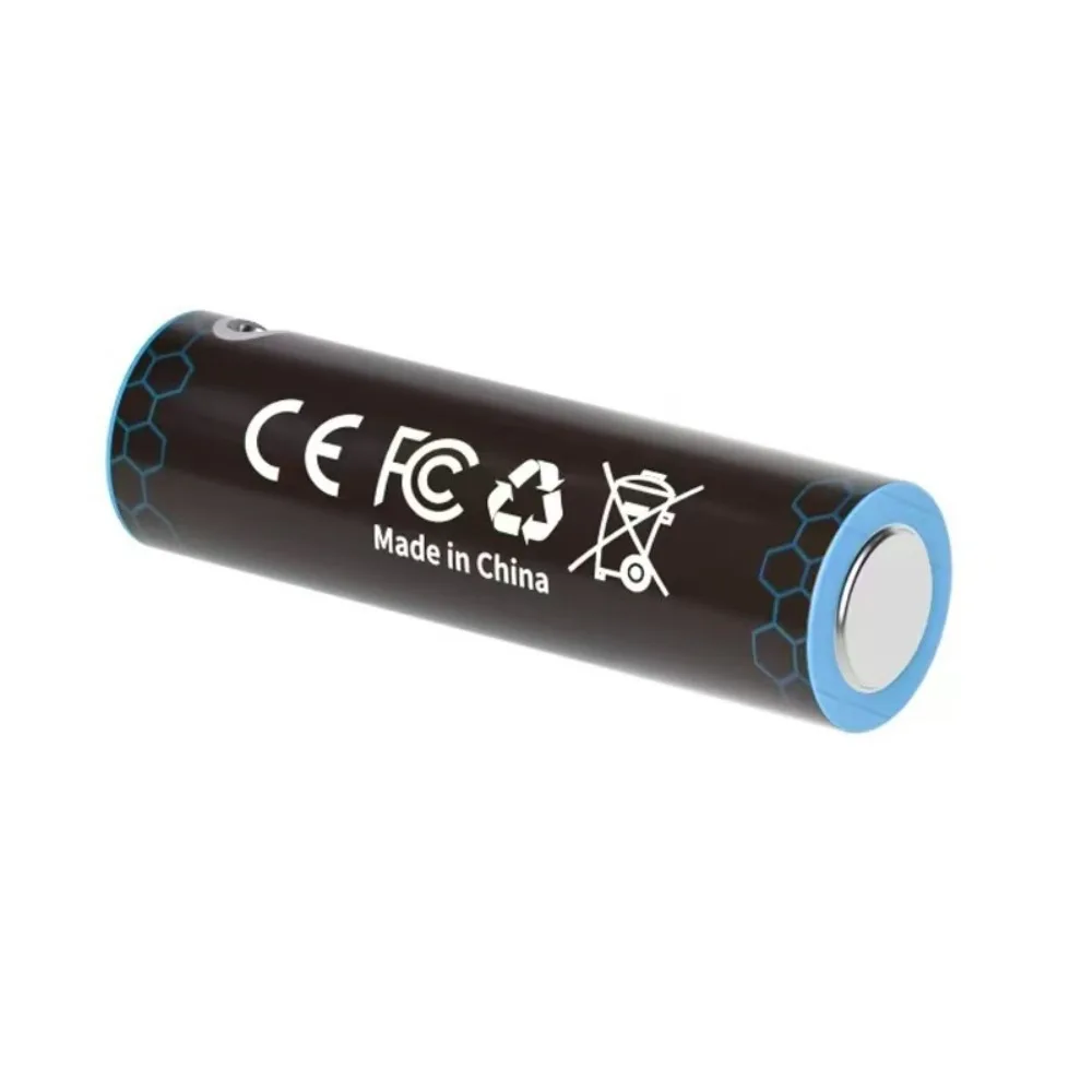 Akumulator litowy AA 1,5V 4255mWh z portem USB typu C do pilota zdalnego sterowania, bateria do zabawek z kablem ładującym — zdjęcie produktu 3