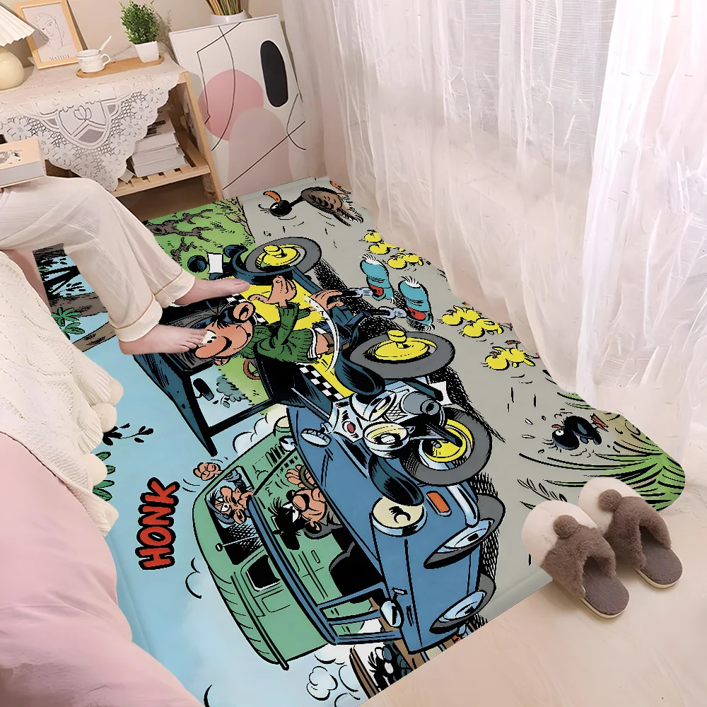 Gaston Lagaffe Floor Carpet Nordic Style Home Doormat Bathroom-Toilet Mats Bedroom Hotel Decor Mat