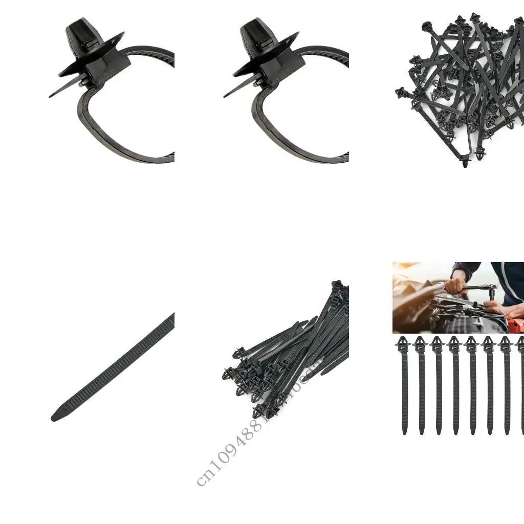Sun Resistant All Purpose NylonCable Ties for Various Cable Securing Needs 