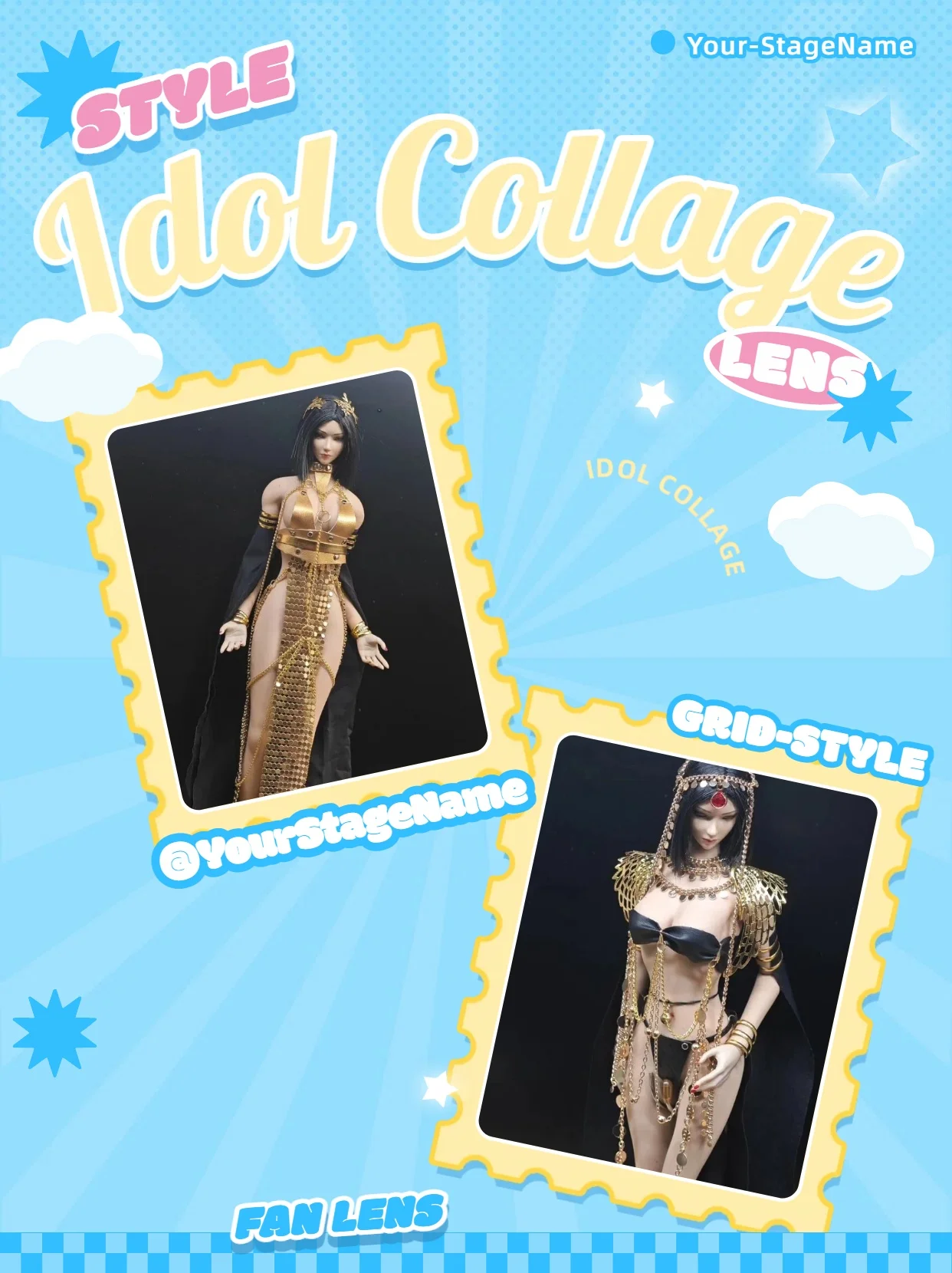 

Одежда и аксессуары для женских фигурок в масштабе 1/6: экзотический черно-золотой наряд, роскошный черно-золотой боевой костюм для 12-дюймовых фигурок.