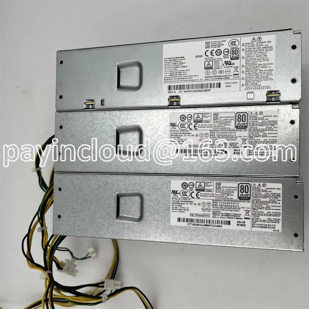 

Power Supply PA-1181-3HB for Prodesk 280g3 400g5 SFF Power Supply Max 180W L07658-001 L07658-002 D18-180P2A