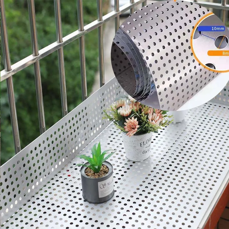 

Home Balcony Mat Top Quality 304 Stainless Steel Material Burglar Mesh Plant Flower Rack Safety Fence