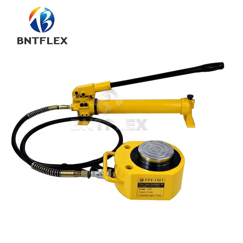 

(100T travels 18mm) hydraulic jack+CP700-2 manual hydraulic pump