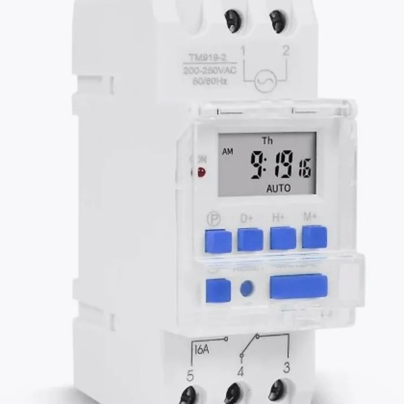 TM919-2 Microcomputer Time Control Switch 220V 12V Time Control TM919A-4 Digital Display Programmable Timer