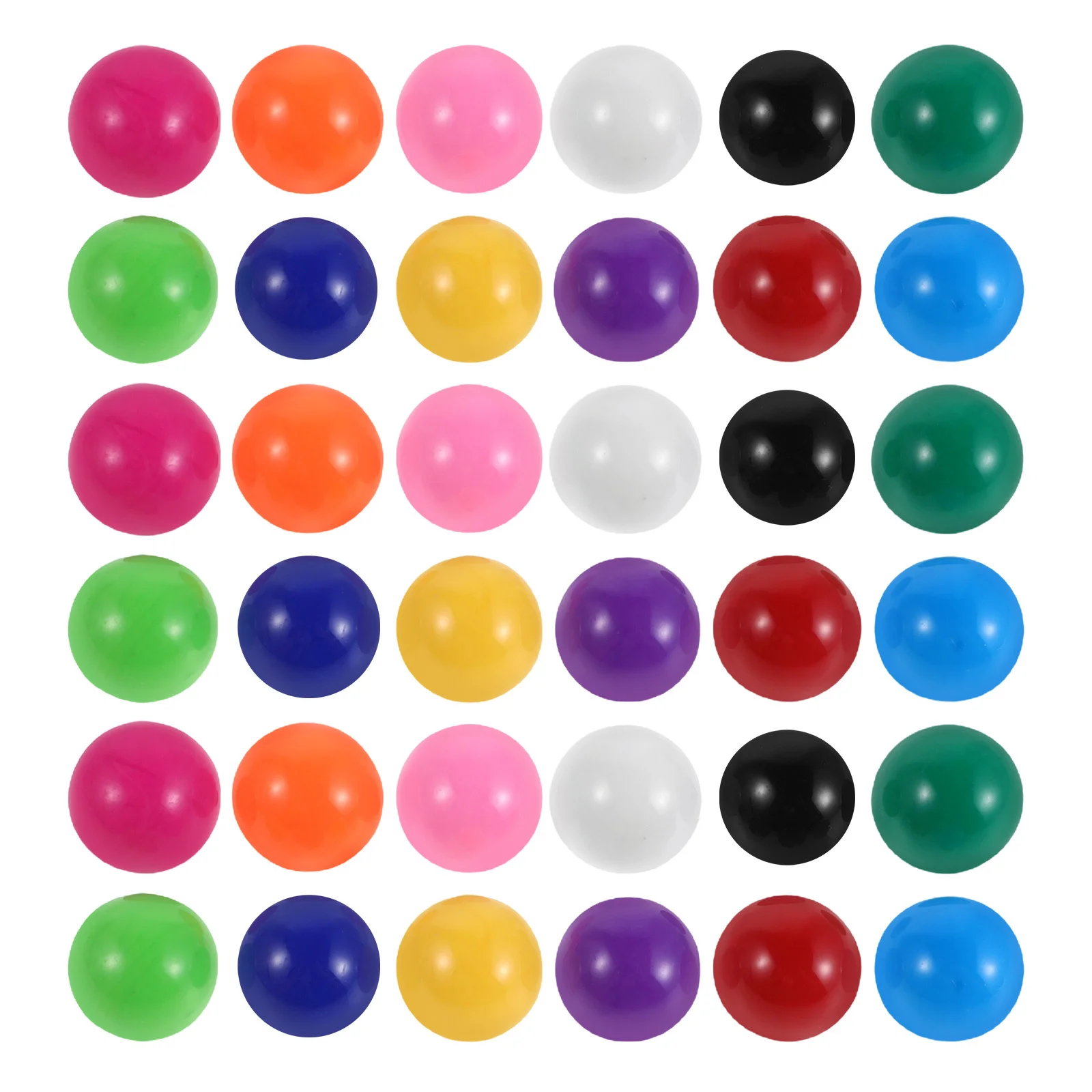 120pcs Educational 15Mm Solid Color Marbles For Kids Math Learning Teaching Aid Counting Game Pieces Logic Development Tool