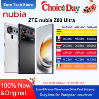 ZTE nubia Z80 Ultra 5G Smartphon Global Version Snapdragon 8 Elite Gen 5 7200mAh 6.85'' 144Hz Oled Display 90W Fast Charging