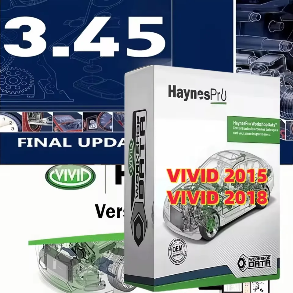 

Hay/Nes/Pro Vivid 2018+Auto/Data 3.45 Automotive Workshop Data Atris-Technik HDD Repair Software for Vehicle Maintenance