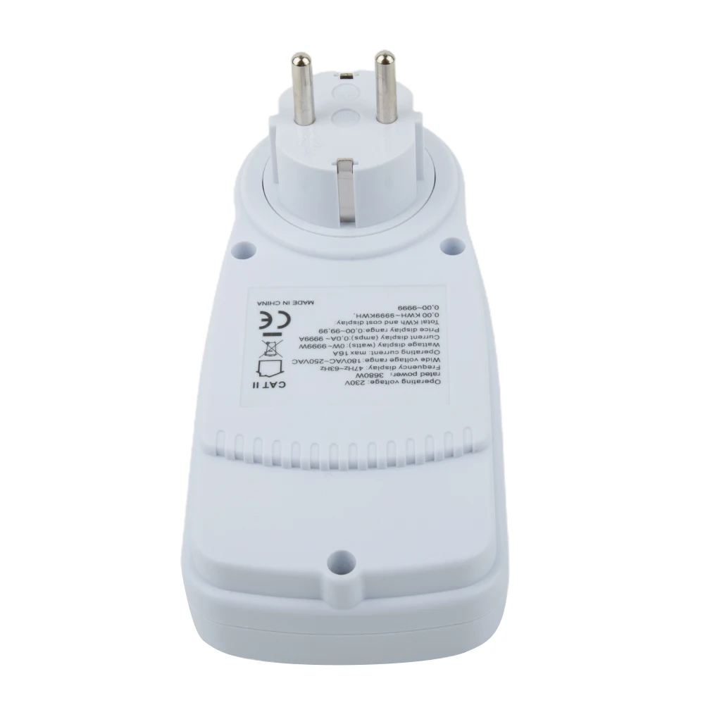 Brand New Practical Garden Home Park ​Electric Meter for solar Accessories 150*75*35mm Max 16A Metal 0Hz~9999Hz Brand