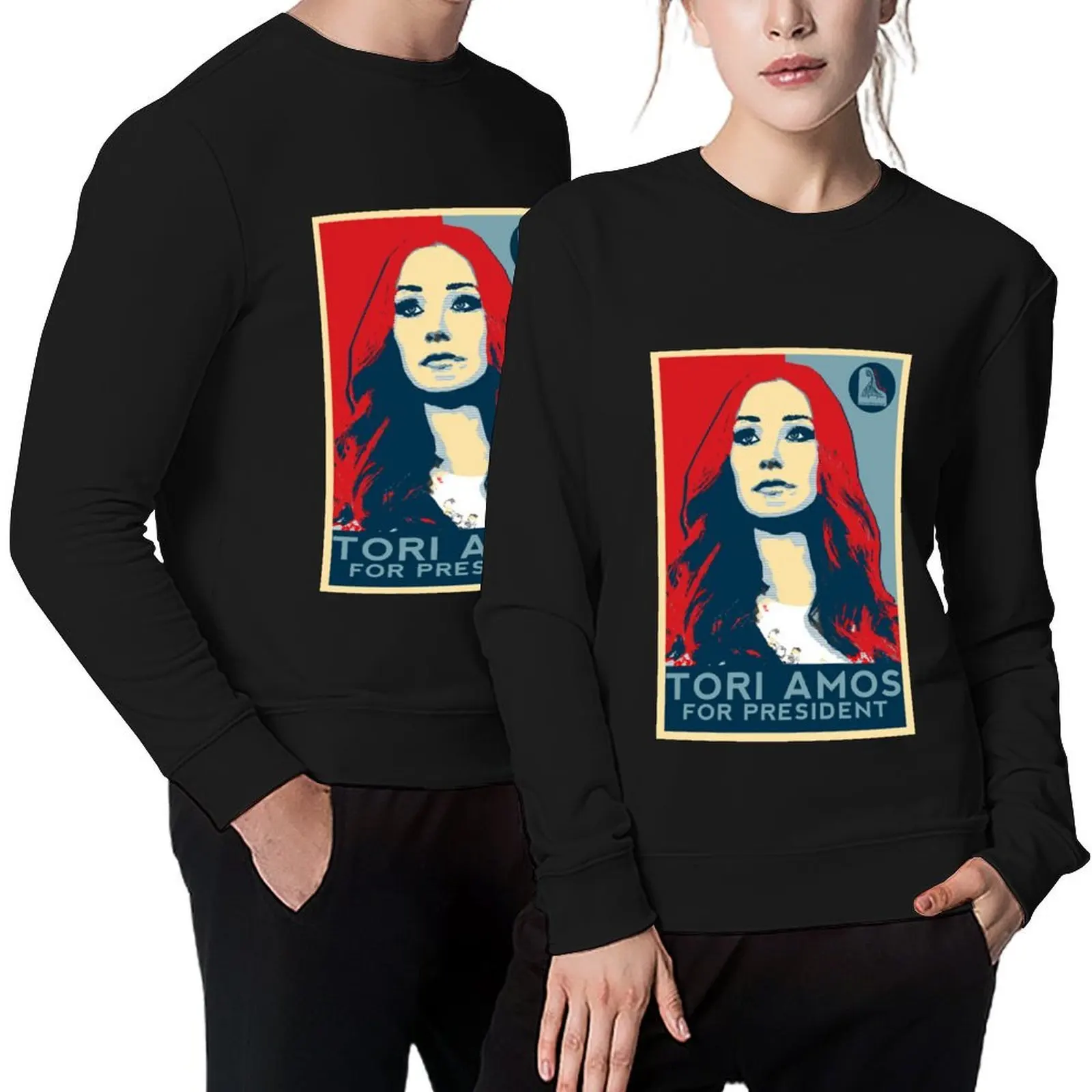 

Tori Amos For President Pullover mens designer clothes tracksuit men men's autumn clothes autumn new products sweatshirt men