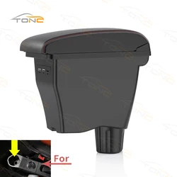 For Smart Fortwo Armrest For Mercedes New Smart 453 Fortwo Forfour Car Armrest box Retrofit parts Interior Storage Box 2015-2018
