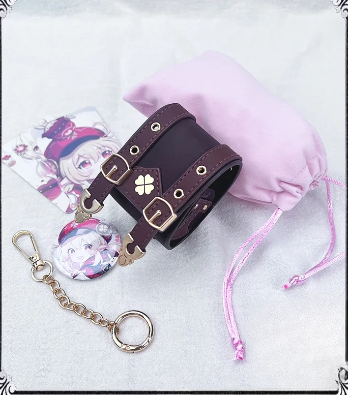 Чехол для наушников аниме Genshin Impact Klee для косплея, школьная сумка, чехол для наушников с героями мультфильмов, милый деликатесный декоративный подарок амбисит